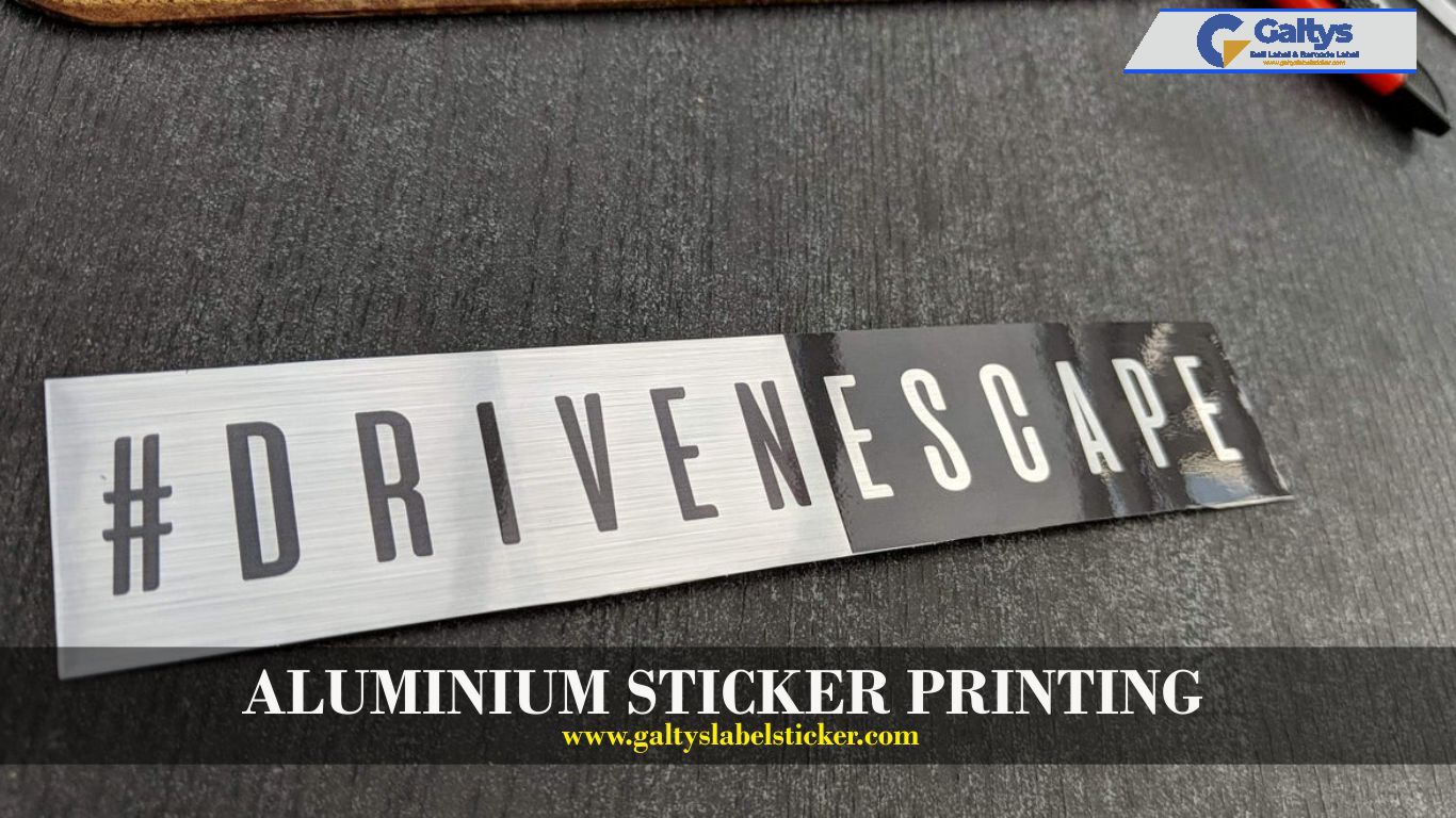Aluminium Sticker Printing dari Bentuk 