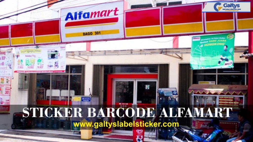 Jasa Cetak Pembuatan Barcode dan Sticker Label untuk Branding Alfamart