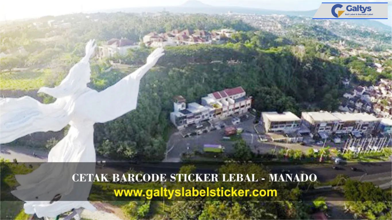 Layanan Jasa Cetak Sticker Barcode dan Roll Polos Sulawesi Utara Manado