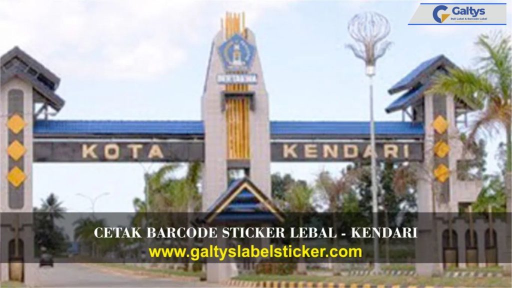 Layanan Jasa Cetak Sticker Barcode dan Roll Polos Sulawesi Tenggara Kendari