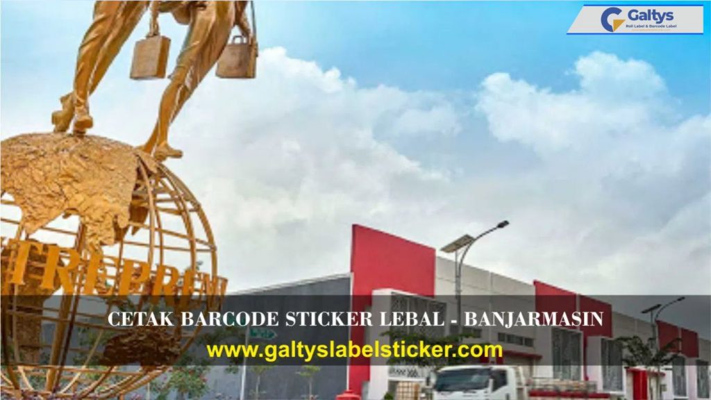 Layanan Jasa Cetak Sticker Barcode dan Roll Polos Kalimantan Selatan Banjarmasin