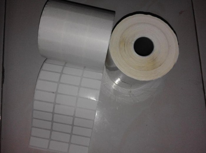 Cetak Barcode Label dan Roll Sticker Polos Bali Denpasar