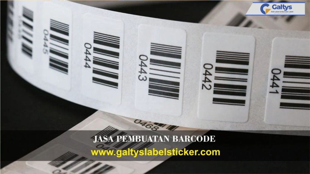 Jasa Pembuatan Berbagai Jenis Barcode dan Label