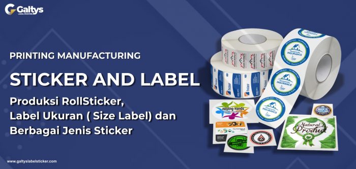 Layanan Pembuatan Roll Sticker Pabrik dan Industri