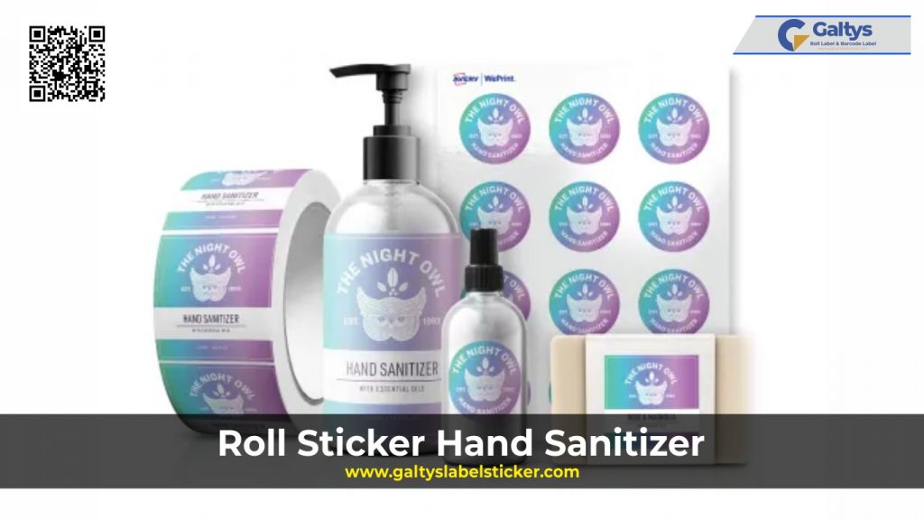 Terima Order Pemesanan dan Pembuatan Roll Stiker untuk Hand Sanitizer
