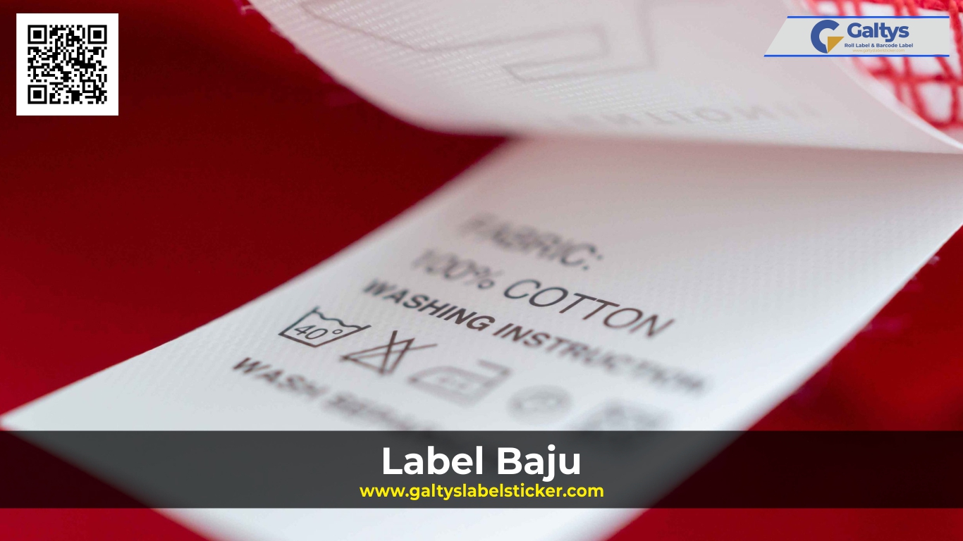 Cetak Label Baju Berkualitas Jaminan Harga Murah di Galtys