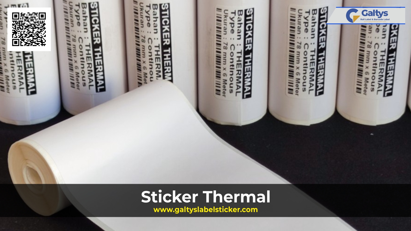 Kelebihan Sticker Thermal dari Percetakan Terpercaya