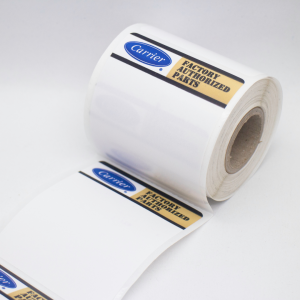 Cetak Label Sticker Roll - Label Semicoated