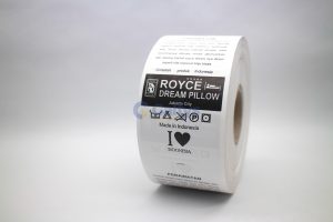 Label nylon untuk bantal